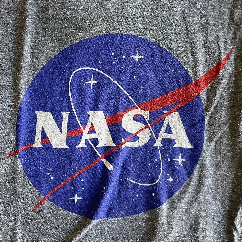 NASA Logo Graphic Short Sleeve T-Shirt Men's XL